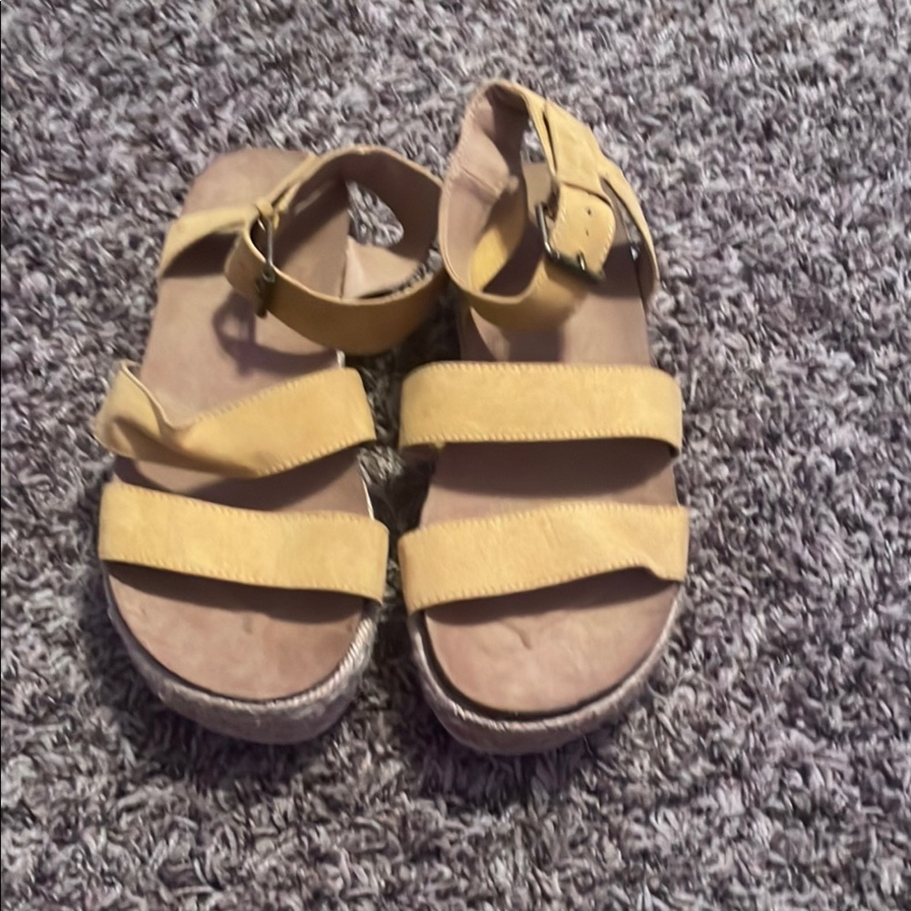 Yellow Sandals
